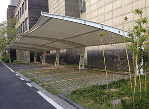 邯鄲<font color='red'>膜結構車棚</font>【邯鄲三泰膠業等】施工案例