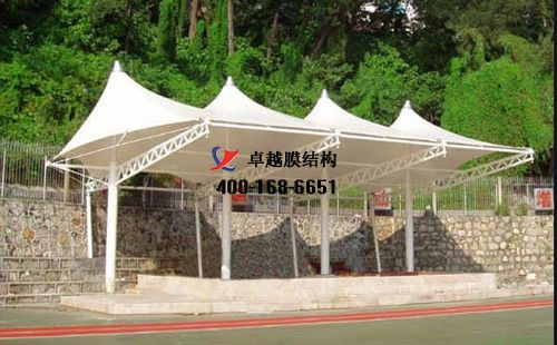 秦皇島膜結構看臺/主席臺/舞臺【衛生學校等】工程設計施工案例